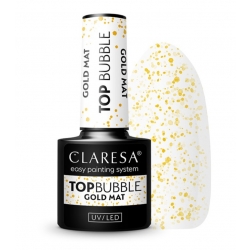 Claresa Top Bubble Gold Matt No Wipe 5g